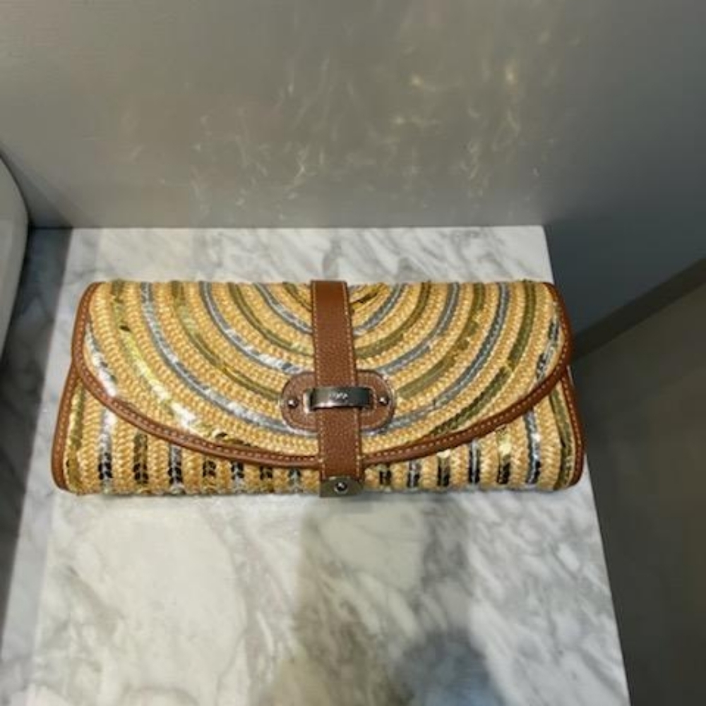 Wicker Rafe clutch - Picture 2 of 5